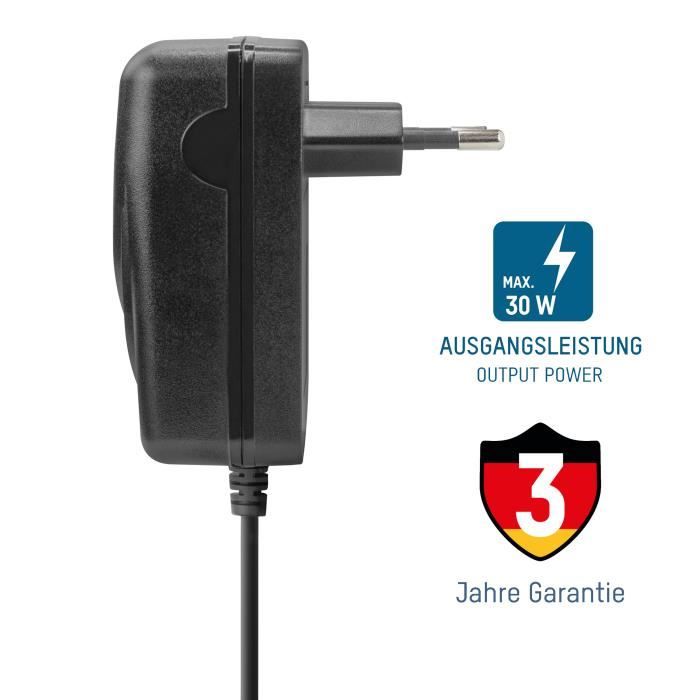 Alimentation 12v pour routeur aps 12-2.5 - ansmann - compatible avec fritz-box