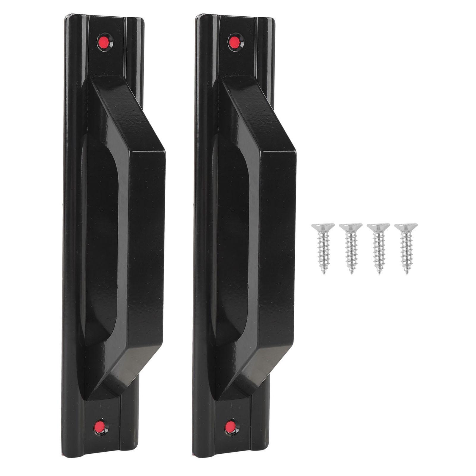 

Sliding Door Handle Aluminum Alloy Punchless Minimalist Modern Door Pull Handle for Barn Cabinet чёрный