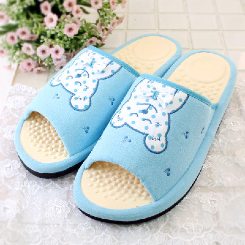 Ribbon Bear Slippers Men pink 3930₽