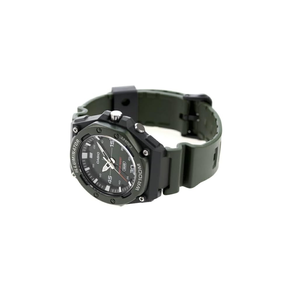 Casio Standard Chipkashi Quartz Men's Watch MW-620H-3AV Water Resistant Analog Black Band
