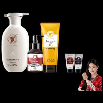Changfa Xiaozhai B1626 Reiswasser Kopfhautpflege Shampoo & Spülung Set