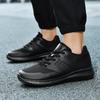 Scarpe da chef antiscivolo Quattro stagioni traspiranti Scarpe da lavoro da cucina per hotel Leggere da esterno da uomo Taglie forti Scarpe casual sportive da passeggio