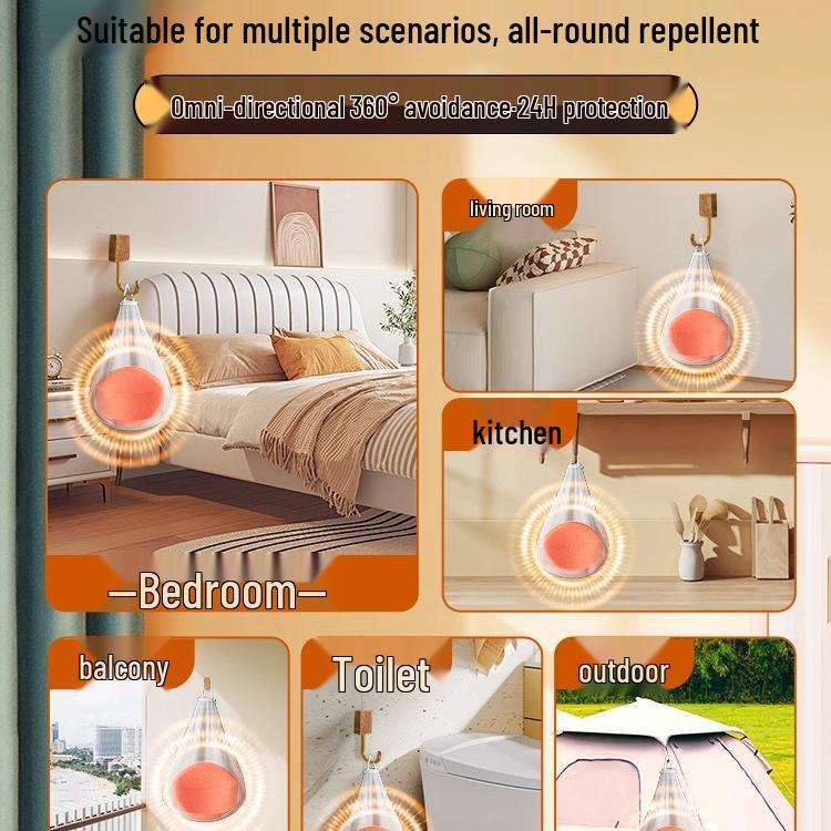 Bat Repellent Pendant for Household and Balcony - Insecticide for Bat Prevention and Elimination