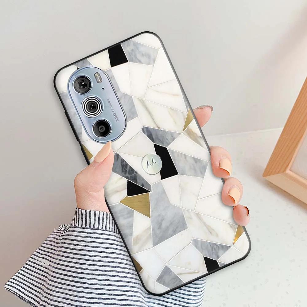 For Moto Edge 30 Pro Case Cover Edge30 Matte Silicone Case for Motorola Moto Edge 30 30Pro Fashion TPU Protective Back Cover