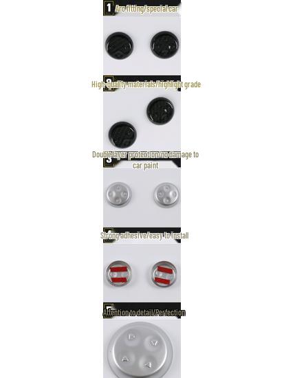 GLC Seat Switch Decorative Cover for 17 Models - Seat Back Control Switch Adjustment Accessory