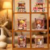 Mini Cute Refrigerator Magnets DIY 3D Puzzle Magnetic Building Blocks Assemble