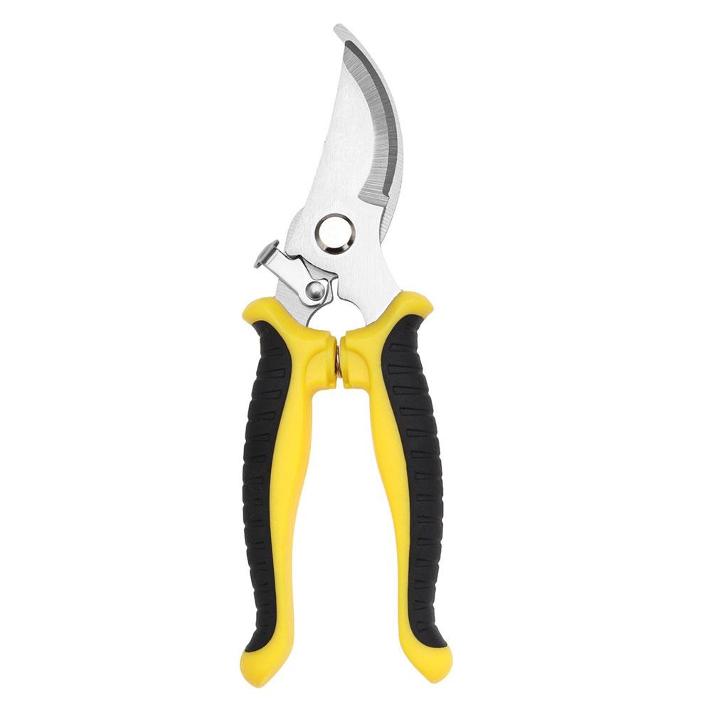 

Heavy-Duty Stainless Steel Pruning Shears For Garden & Orchard Forged From 3Cr13 Steel Curved Non-Slip Handle Flower Cutting