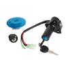 Motorcycle Fuel Cap Seat Lock Keys Ignition Switch for Yamaha YBR 125 2002 2003 2004 2005 2006 2007 2008 2009 2010 2012 2013