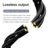 KEYSION Fones de Ouvido HIFI Tipo-C DSD128 Fones de Ouvido com Graves Dinâmicos Banhados a Titânio Chip DAC CX31993 32 bits 384 KHz Fone de Ouvido USB C