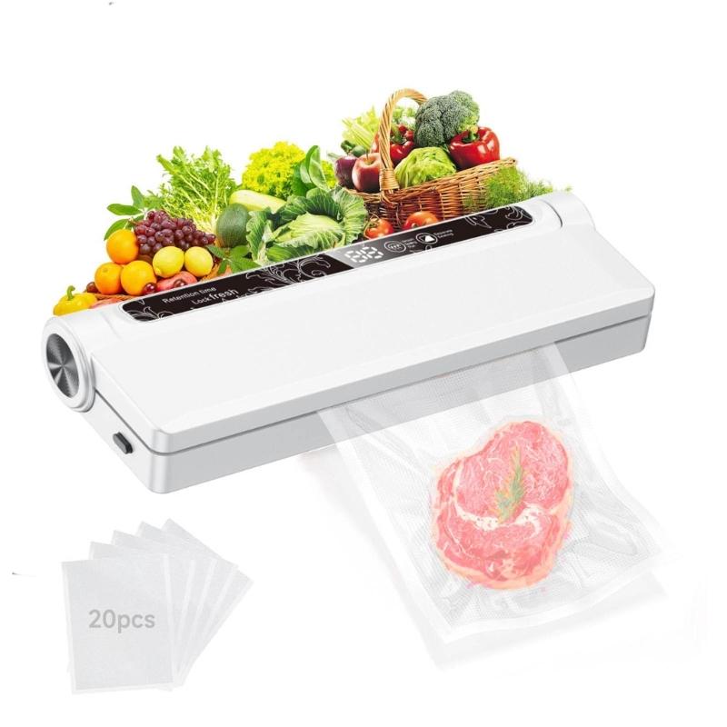 110V Multifunctional Bag Sealer Bag Sealer Bag Sealer Heat Seal Bag Resealer Machine for Plastic Bags Snack Bags Chip
