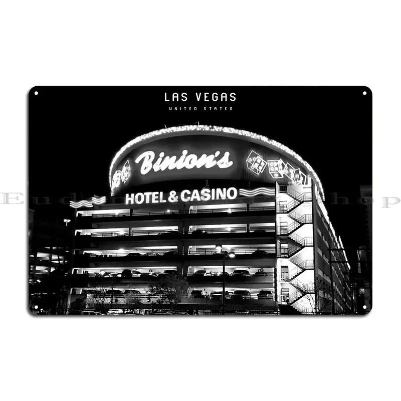 Las Vegas Metal Plaque Club Customize Club Design Wall Plaque Tin Sign Poster 20x30cm(7.8x11.8inch)