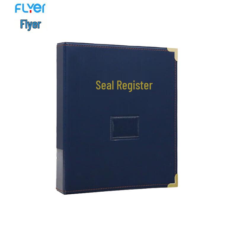 FLYER Loose-Leaf Bank Signature Book
