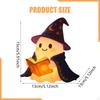 Night Light Bedside Lamp Gift Halloween Decor 5 Inch Reading Statue Desk for Indoor Nursery