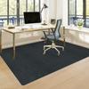 [Amazon Exclusive Brand] UOUOMI Universal Chair Mat 120*90cm Black, 5mm Thick, Scratch-Resistant, Dent-Resistant, Non-Slip