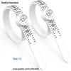 Adjustable Ring Measurement Ruler with Magnifying Glass – US, HK, Euro Sizes