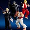 Anime Fighting Game Action Figures Ryu Ken Masters Cloud Strife Sephiroth PVC Model Toys Dolls Room Decor Christma Gift For Boys