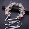 Korean Fairy Bridesmaid & Flower Girl Flower Crown Headband - Handmade Wedding Hair Accessory