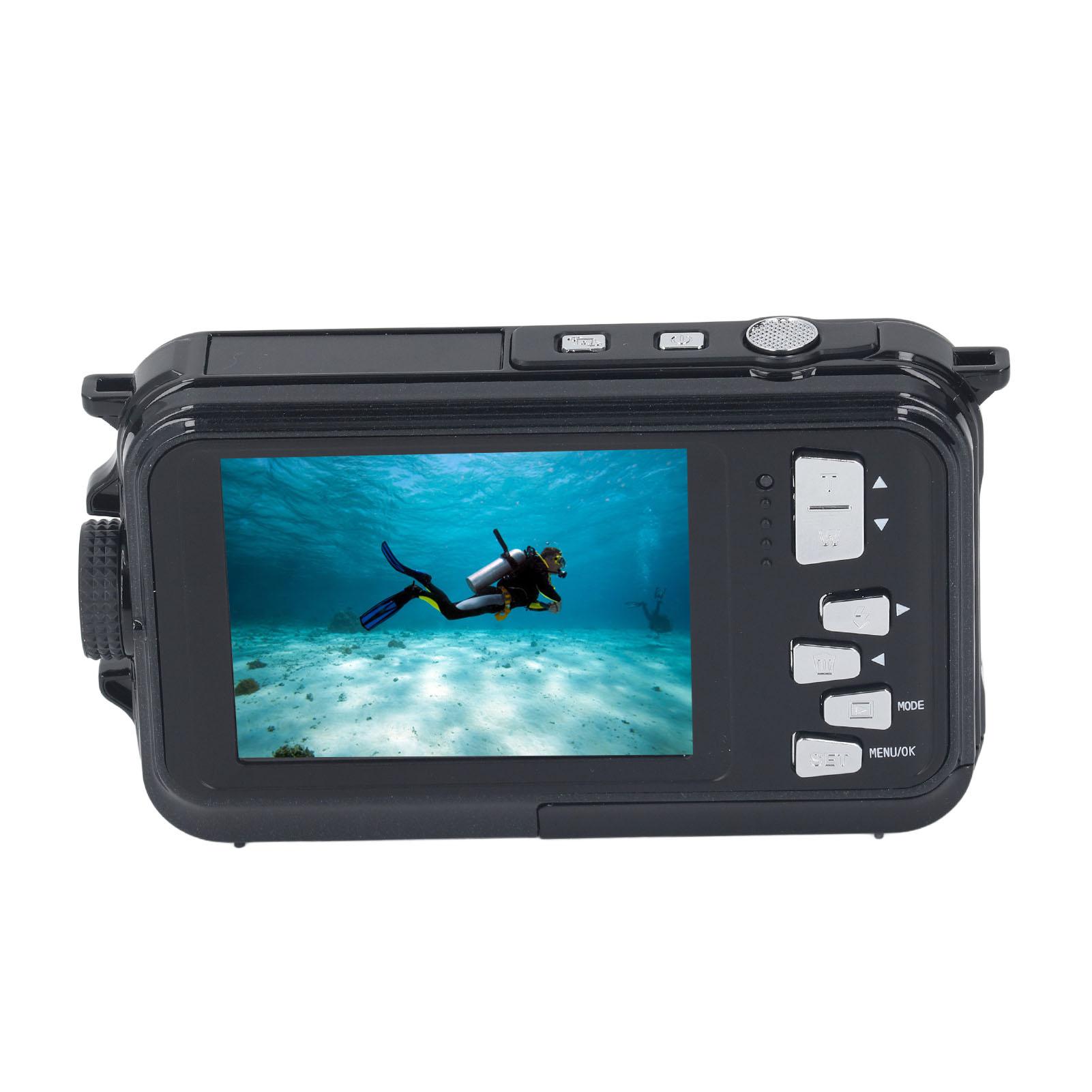 

2.7K 48МП Камера для нижньої білизни 10 футів Водонепроникна Автофокус Інтелектуальне розпізнавання облич 650 мАг Подвійна