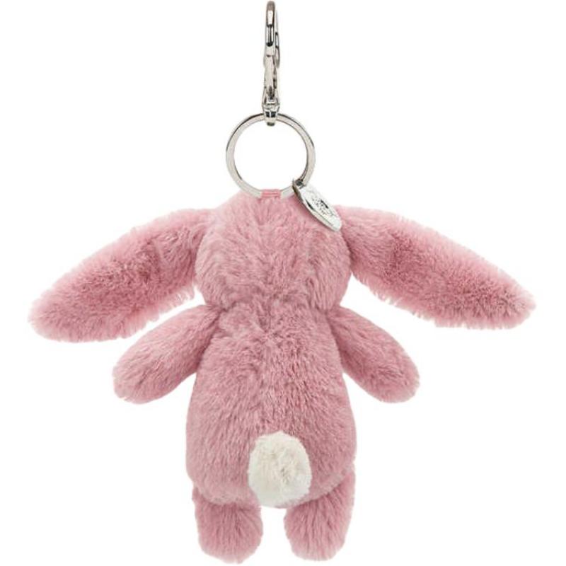 Jellycat Bonnie Rabbit Series Shy Tulip Pink Doll Plush Pendant 8cm High