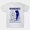 I Don't Want To Live This Life The Ramones T-Shirt Pet Sematary Brain Drain Unisex T-Shirt
