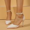 Women's Hollow Fashion Shoes New Stiletto Sexy European and American High-heeled Women's Shoes