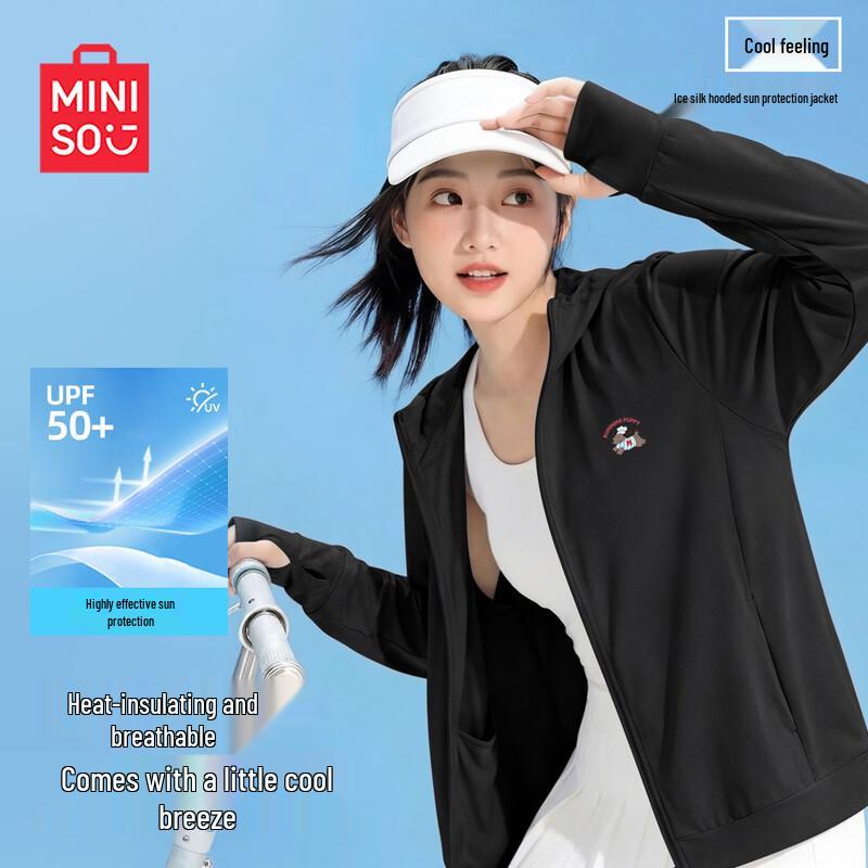 MINISO Women s Ice Silk Sun Protection Jacket S