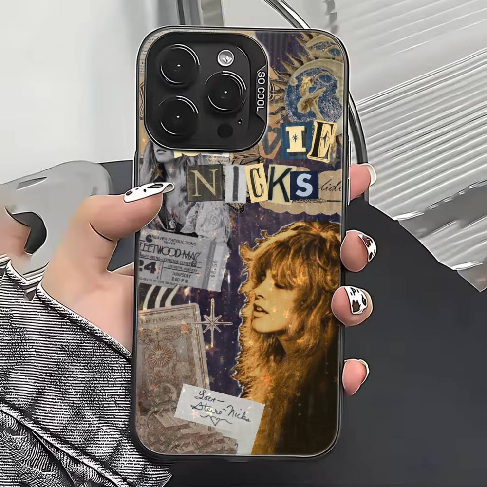 Band F-Fleetwood Mac Phone Case For iPhone 17,16,15,14,13,12,11 Plus,Pro Max,XS,Colorful Silver Black Cover