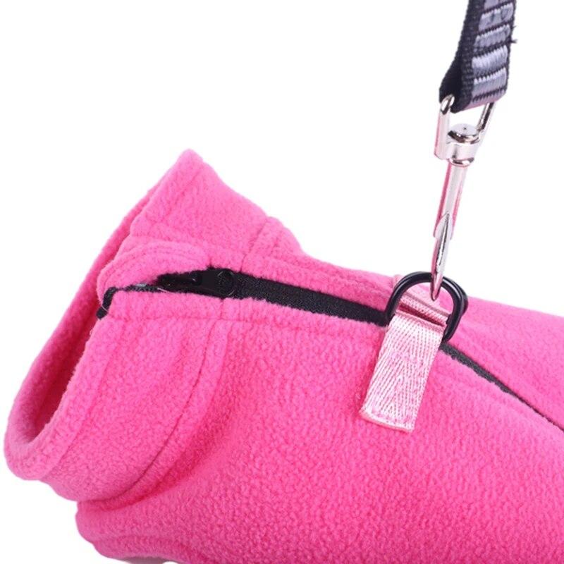 Warm Dog Vest Soft Fleece Clothes Puppy Clothing Bulldog Coat Pug Costume Poodle Chihuahua Jacket Outfits For Small Medium Dogs