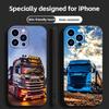 S-Scania TruxES Handyhülle für iPhone 16 16e 15 14 13 12 11 Plus Mini Pro Max Weiche schwarze stoßfeste Hülle