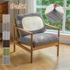 1set Jacquard Sofa Seat Cushion Covers Armchair Seat Slipcover Removable Dining Room Chair Seat Cover for Bedroom Office Home