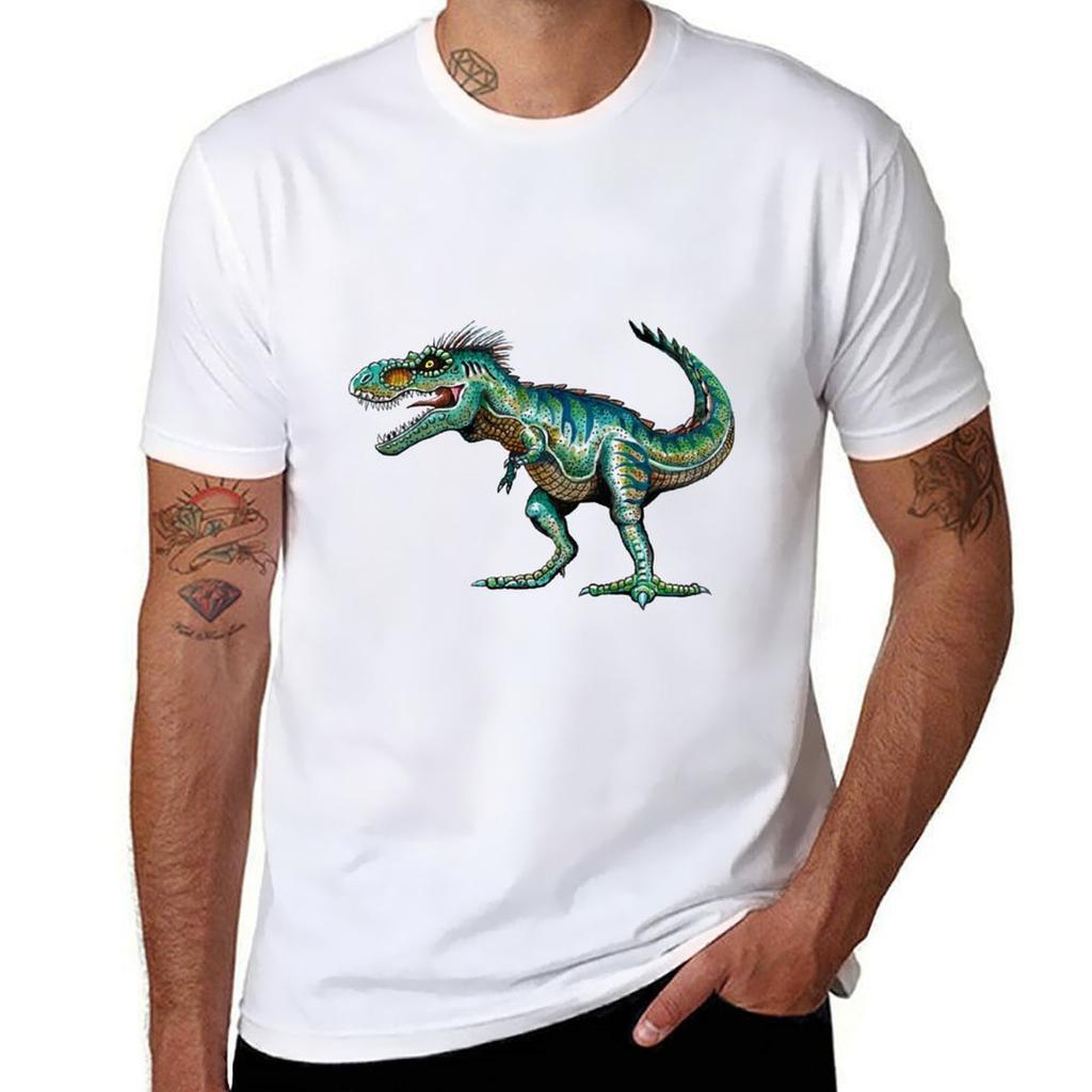 Trex Dinosuar Tshirt Big Size Crew Neck Tshirt