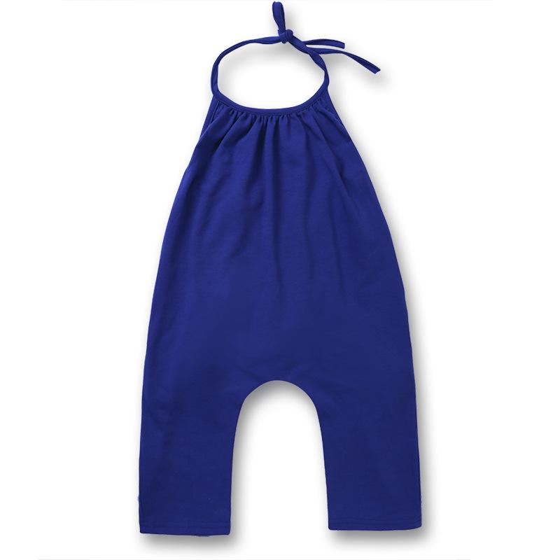 European & American Style Sleeveless Black Romper for Kids