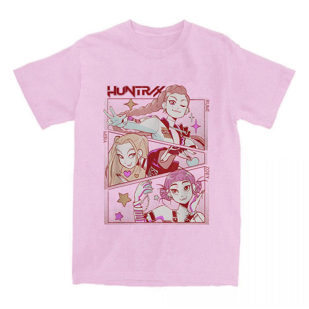 საძა ბოის კომფორტ კოლორსის მაისური KPop დემონი მონადირეების პრინტით მაისური ზაფხულის მოკლემკლავიანი ბამბის მაისური მოდური ქალის მამაკაცის ტანსაცმელი