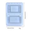 Resin Shaker Molds,Reusable Silicone Cartoon Quicksand Moulds Resin Epoxy Casting Shaker Mould for Making DIY Crafts