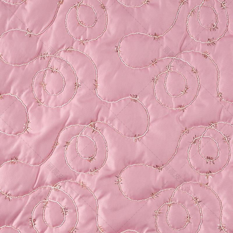 50cm*140cm Wielokolorowy Pikowany Haftowany Tkanina z cekinami Pikowanie Tkanina watowana do szycia DIY Ubrania Dekoracje Świąteczne