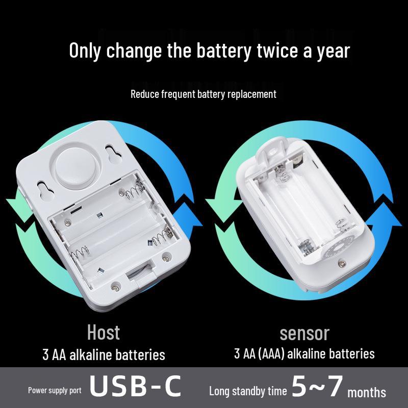 Wireless Infrared Motion Sensor Voice Welcomer