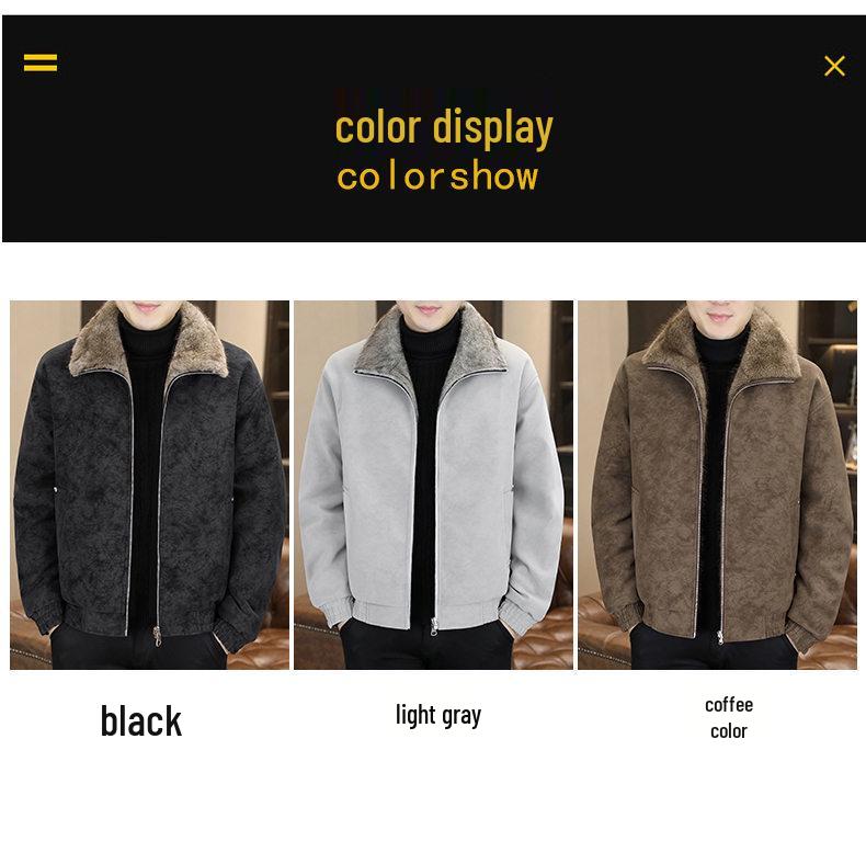 American Retro Men's Reversible Multi-Pocket Jacket - Trendy, Loose, Versatile Top