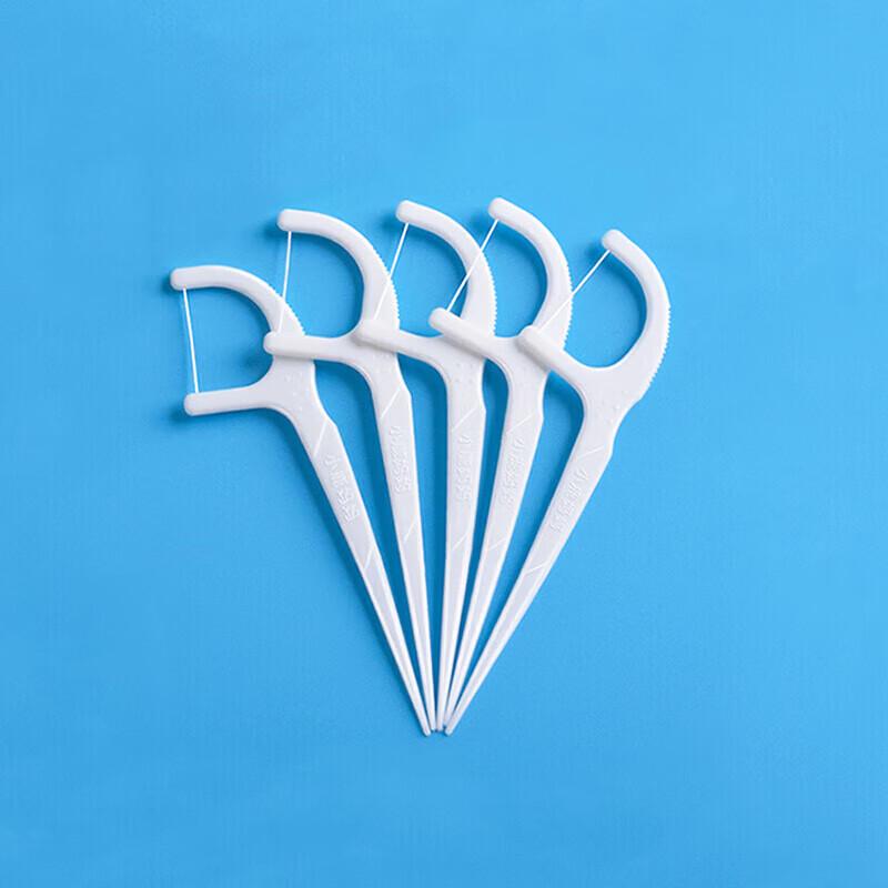 Xiaolu Mama Wanghu Fine Disposable Dental Floss Picks, 500 Count