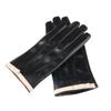 Warm gloves women's velvet cold-proof fragrant wind cute fashion bow leather touch screen autumn and winter gloves