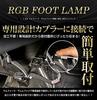Yours 30 Series RGB LED Foot Custom 16 Adjustable Light Remote Control Toyota M Vellfire/Alphard Lamps, Design, Colors, Intensity, Included, Y31-006