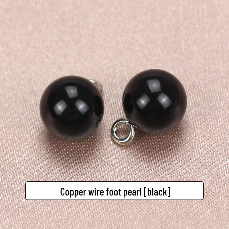 Perle Runder Knopf: Damenpullover, Chiffonblusen, Dekorative Accessoires, Kinderkleidung, Pilzdesign