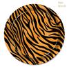 Woodland Animals Disposable Plates Jungle Safari Birthday Animals Giraffe Zebra 1st Birthday Party Decor Leopard Print Plates