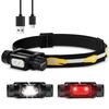 Lampe frontale LED rechargeable Sofirn H35R légère avec rouge profond 660 nm 1500 lumens blanc IPX6 pour et lampe frontale de camping, ultra-lumineuse, lumière, lumière,