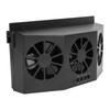 Car Exhaust Fan Solar Powered 3 Fans Ventilation Cooling Odor and Humidity Removal Auto Ventilator