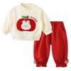 Youqi Baby Girls' Long Sleeve Sweatshirt & Pants Set
