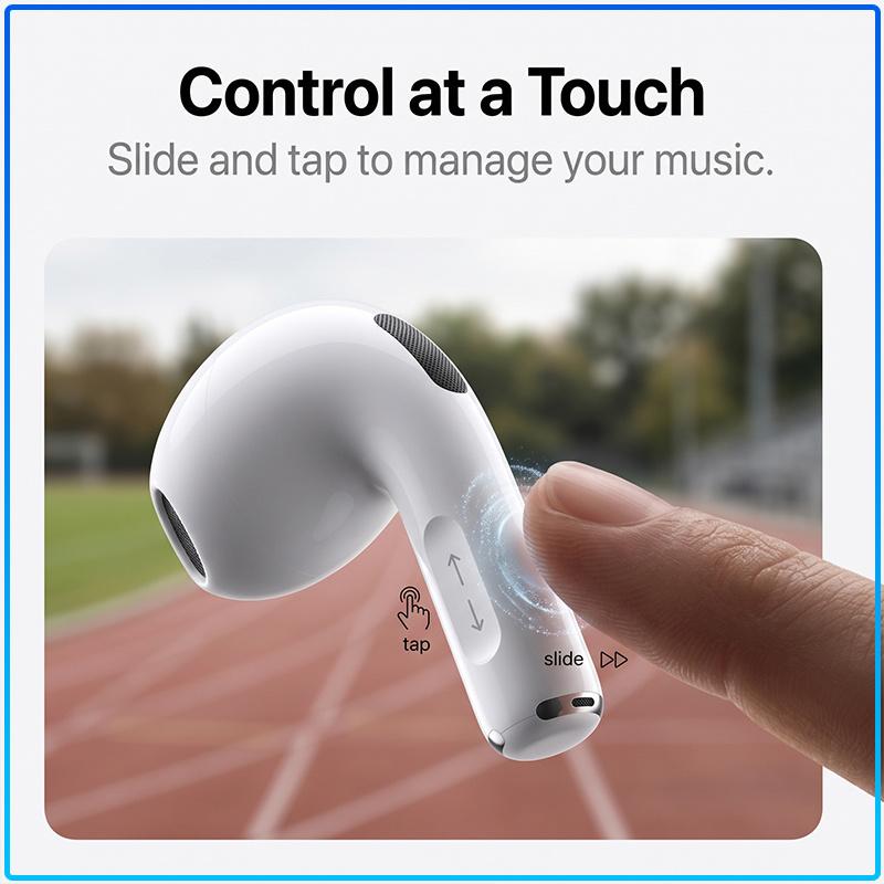 Fourth Generation Air 4 True Wireless Earbuds Bluetooth 5.3 ANC Noise Reduction Headset Instant Connection Clear Voice Call Earphones