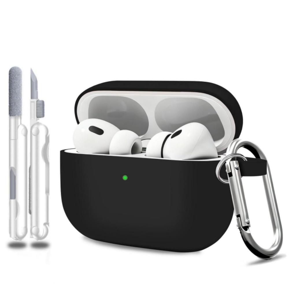 Für AirPods Pro 3. Generation Hülle Neue Weiche Silikonhülle für AirPods Pro 3 Schutzhülle mit Reinigungsset für AirPods Pro 3