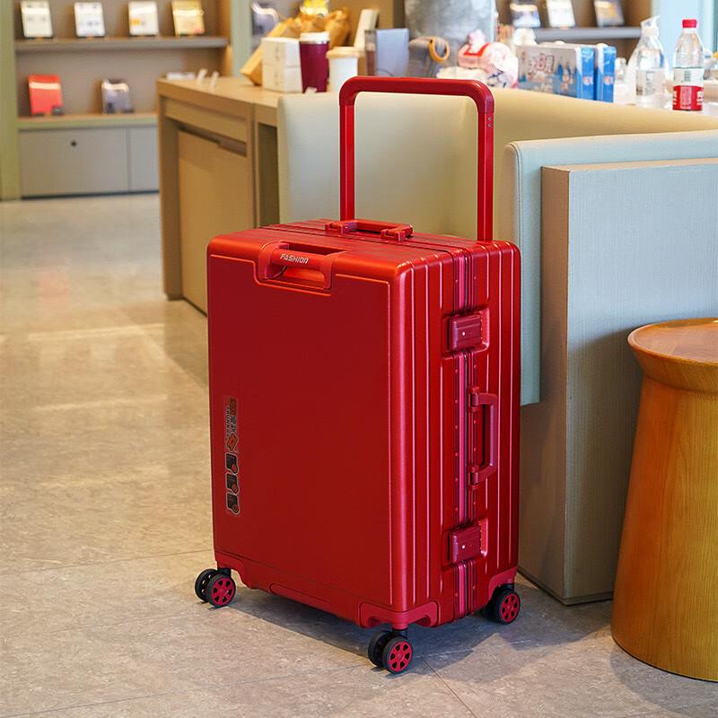 Li Shen Aluminum Frame Spinner Luggage 20 inch