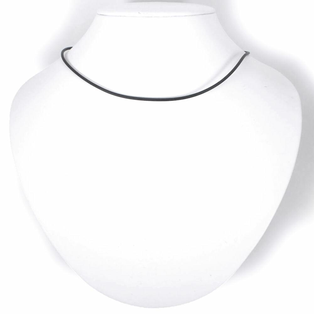[Used] TIFFANY 925/Rubber Necklace/g539-26