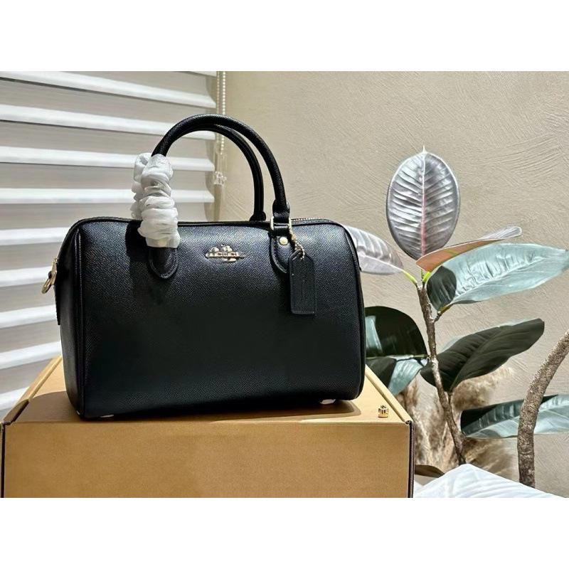 Сумка-кроссбоди Coach Rowan 2025 Classic Monogram Boston Mini 17.5 x 10 x 12 cm